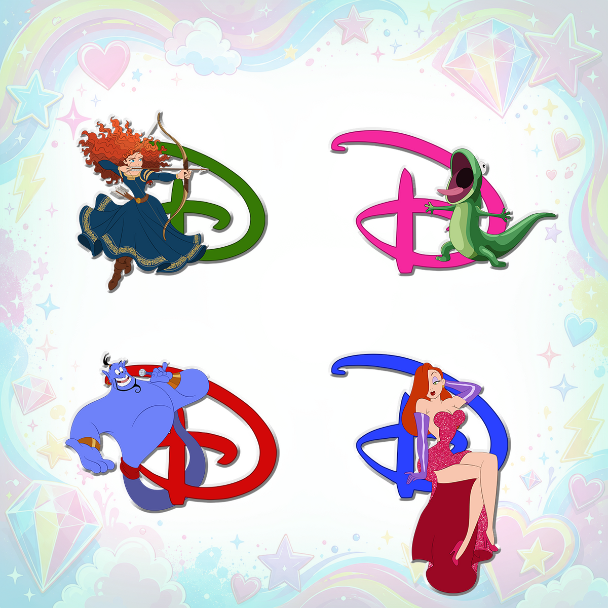 Dreamed into Magic — 4 Pin Set: Wave B ($28.00 Each)