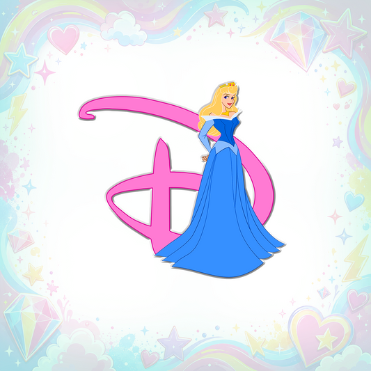 Aurora Dreamed Into Magic Fantasy Pin