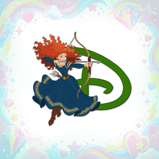 Merida- Dreamed Into Magic Fantasy Pin