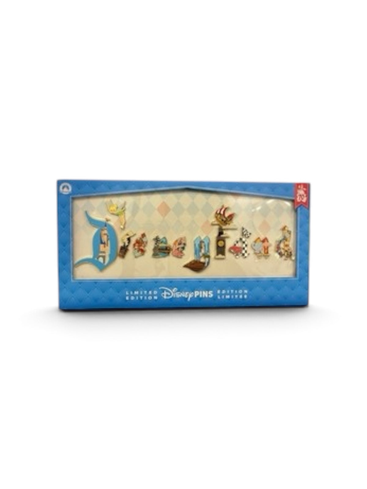 Disneyland 70th Anniversary Vault Collection Boxed Pin Set – 11-Pin Set – LE 2200
