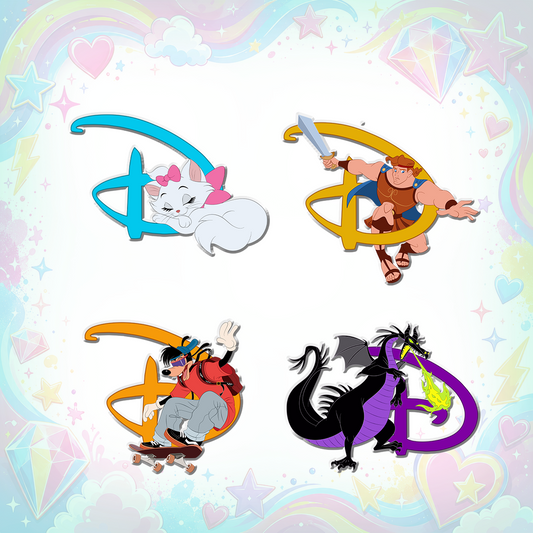 Dreamed into Magic — 4 Pin Set: Wave B ($28.00 Each)
