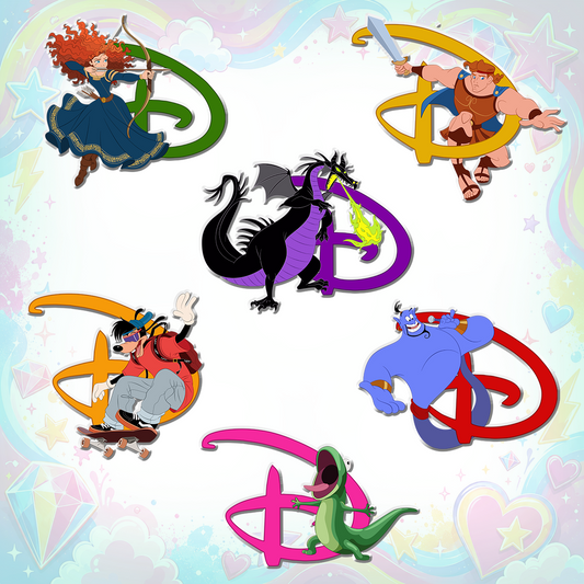 Dreamed into Magic — 6 Pin Set: Wave B (26.50 Each)
