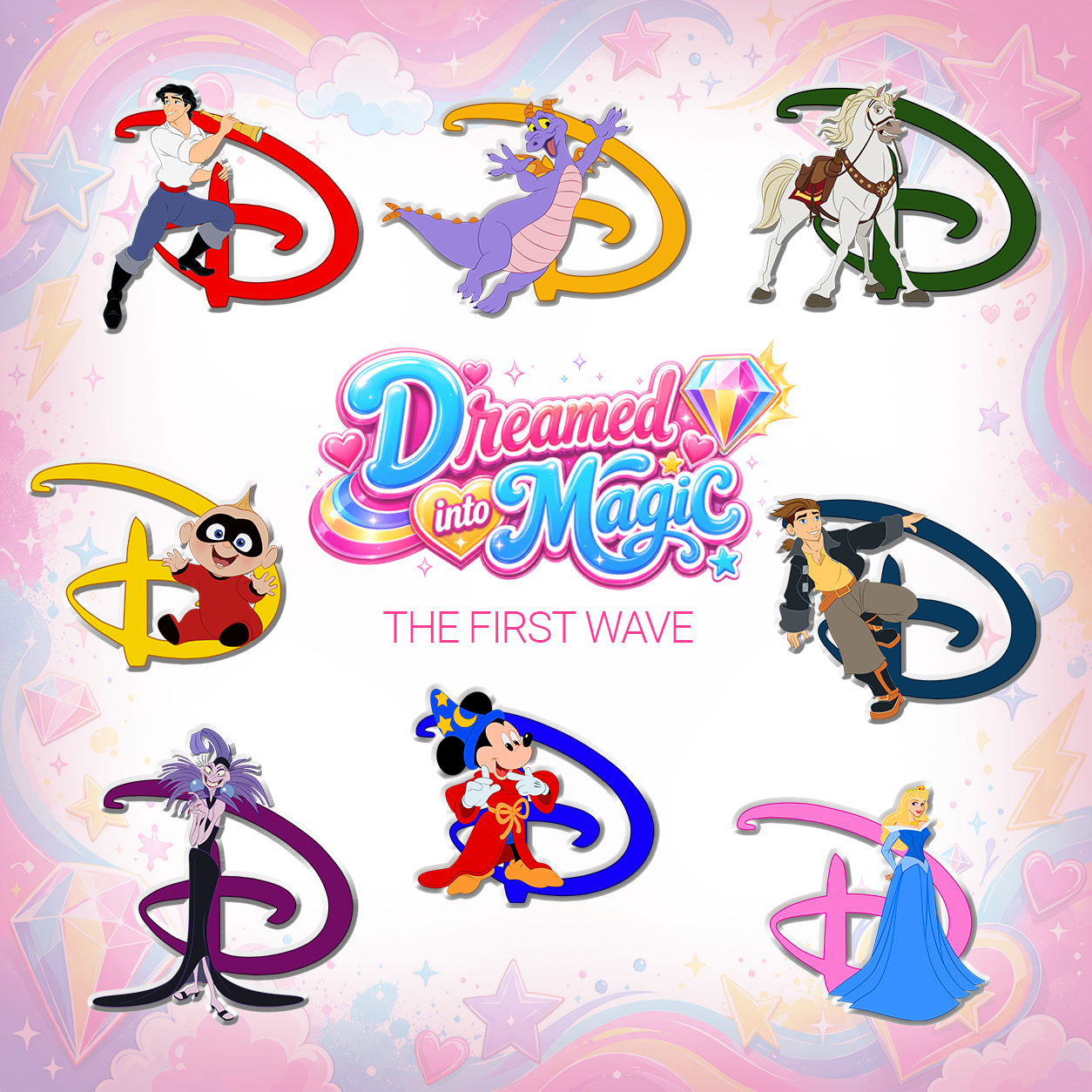 Dreamed into Magic Wave A- FULL SET